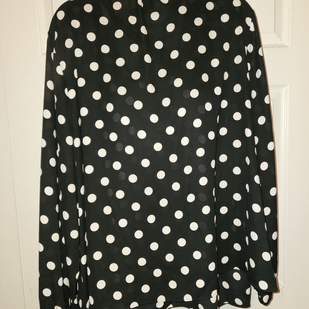 Polkadot blouse